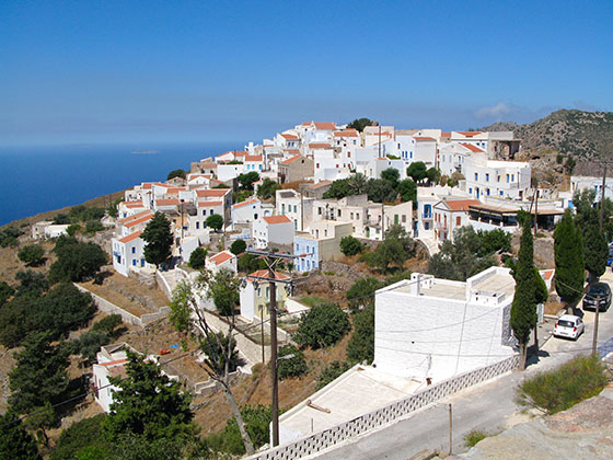 Nikia Village on Nissyros island